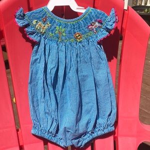 NWOT NOLA Smocked Bubble